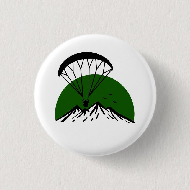 Paramotor Retro Button (Vorderseite)