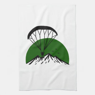 Paramotor Retro Geschirrtuch