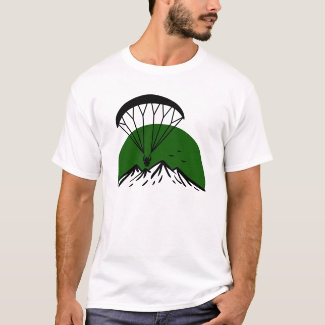 Paramotor Retro Vintag T-Shirt (Vorderseite)