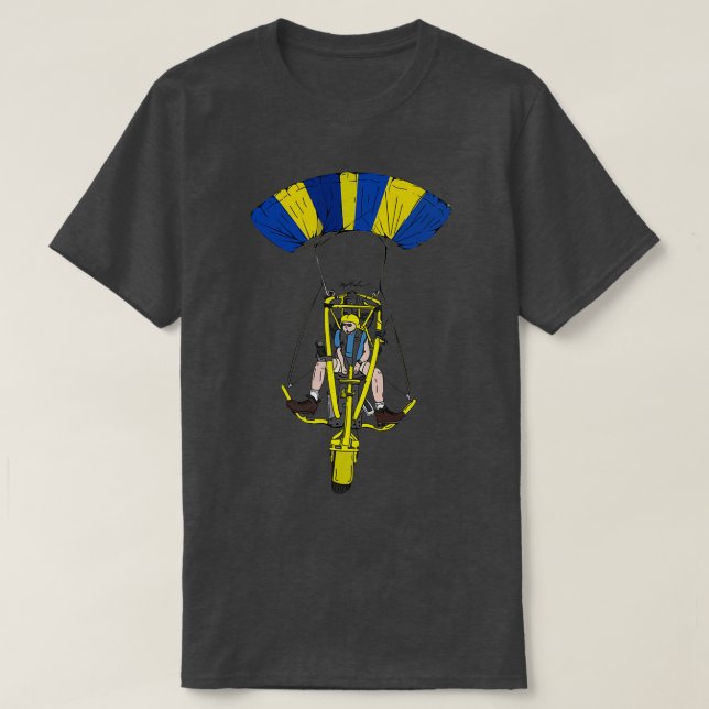 Paramotor trike PowrachutePegasus T-Shirt (Design vorne)