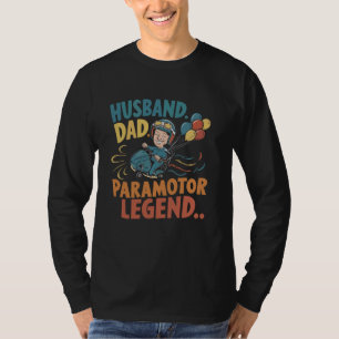 Paramotorflugzeug-Paramotor-Pilot T-Shirt