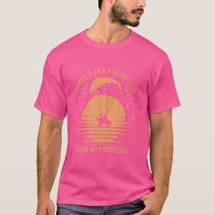 Paramotorflugzeug-Paramotor-Pilot T-Shirt