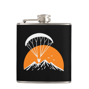 Paramotoring Retro Vintag Flachmann