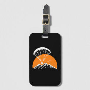 Paramotoring Retro Vintag Gepäckanhänger