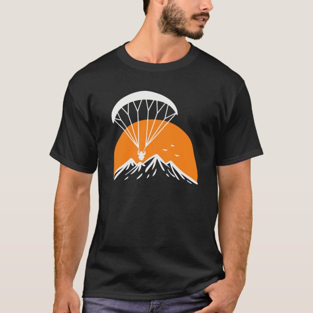 Paramotoring Retro Vintage T-Shirt (Vorderseite)