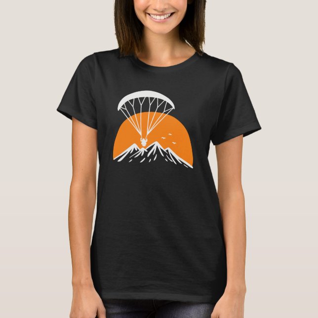 Paramotoring Retro Vintage T-Shirt (Vorderseite)