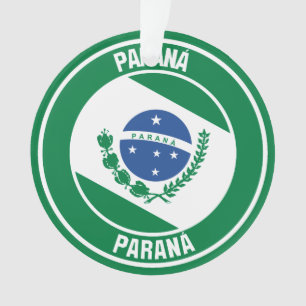 Paraná-RundEmblem Ornament