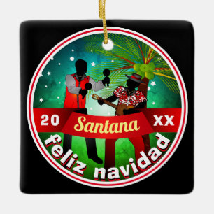 Parang unter den Sternen / Frohe Weihnachten Keramikornament