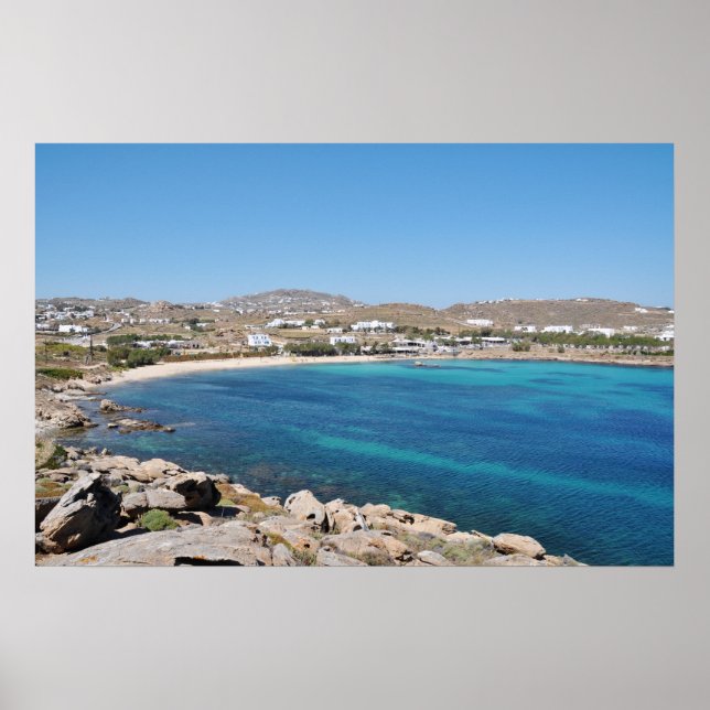 Paranga Beach - Mykonos - Poster (Vorne)