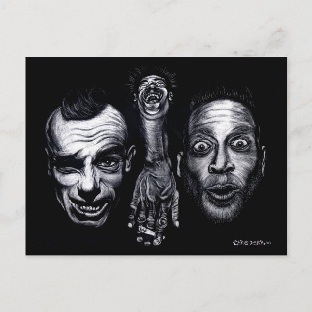 Paranoia  postkarte (Vorderseite)