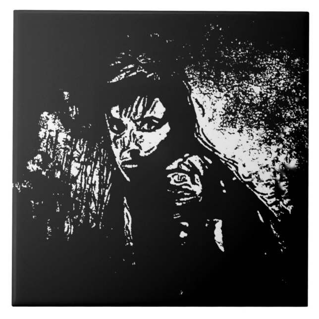 Paranoid Fliese (Vorderseite)