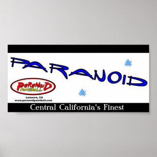 Paranoid-Poster 2 Poster