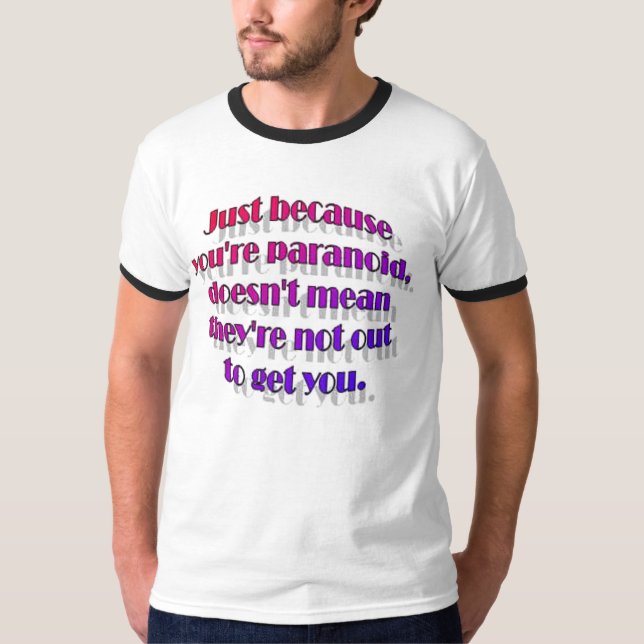 paranoid T-Shirt (Vorderseite)