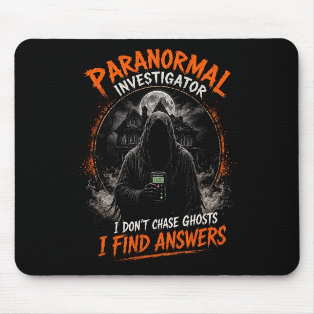 Paranormal-Ermittler-Mauspad Mousepad (Vorne)