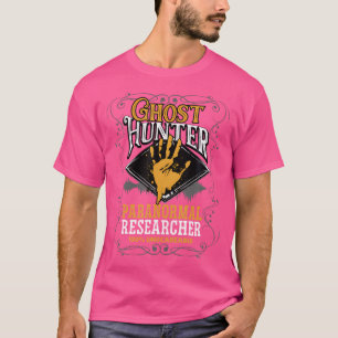 Paranormal Forscher Ermittler Ghost Hunter T-Shirt