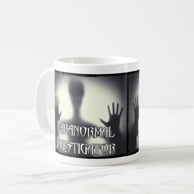 Paranormal Forscher-Geist-Tasse Kaffeetasse (Vorderseite Links)