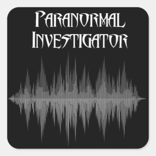 Paranormal Forscher Soundwave Aufkleber