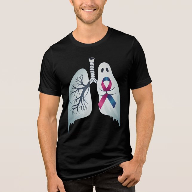 Paranormal Happy Lungs Project Fundraiser Shirt (Vorderseite)