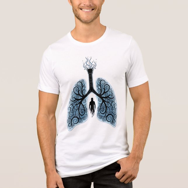Paranormal Happy Lungs Project Fundraiser Shirt v2 (Vorderseite)
