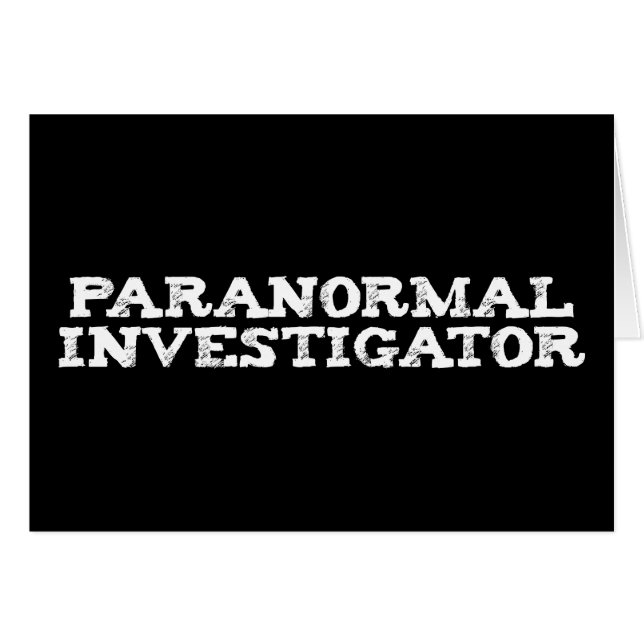 Paranormal Investigator Geisterjagd (Vorderseite (Horizontal))