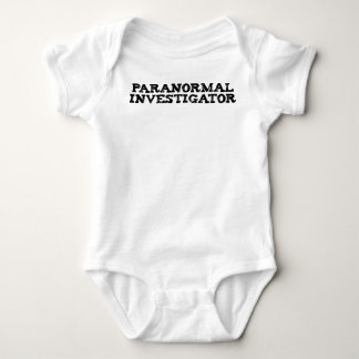 Paranormal Investigator Geisterjagd Baby Strampler