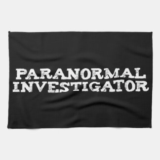 Paranormal Investigator Geisterjagd Geschirrtuch