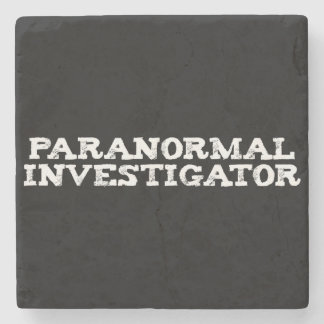 Paranormal Investigator Geisterjagd Steinuntersetzer