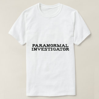 Paranormal Investigator Geisterjagd T-Shirt