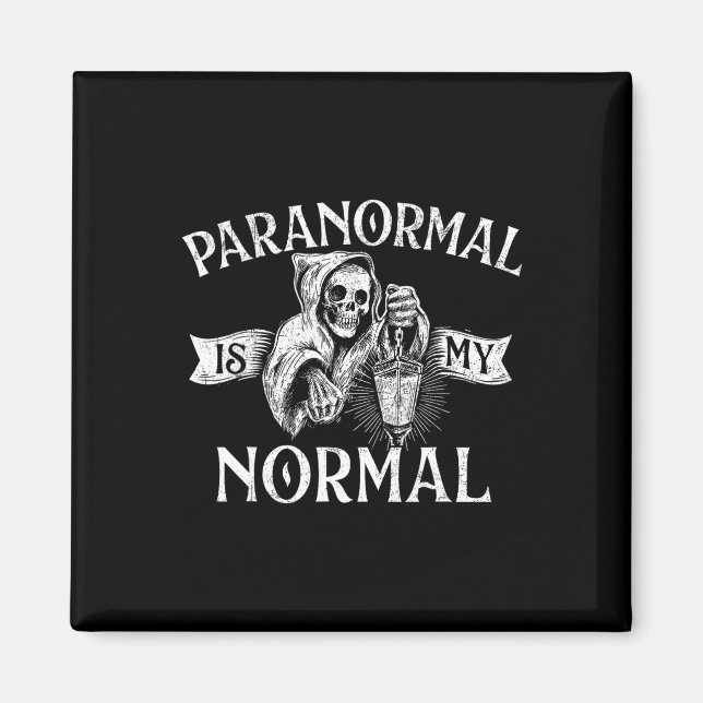 Paranormal ist mein normaler - Phantom Ghost Jagdh Magnet (Vorne)