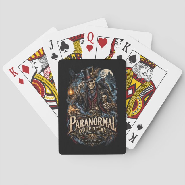 Paranormal Outfitters Spielkarten (Rückseite)