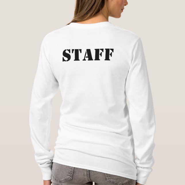 Paranormal Tätigkeits-Forschungsteam von NH T-Shirt (Rückseite)