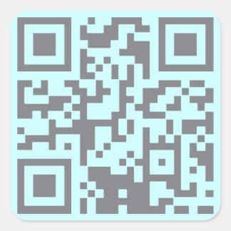 Paranormale Bar Quadratischer Aufkleber