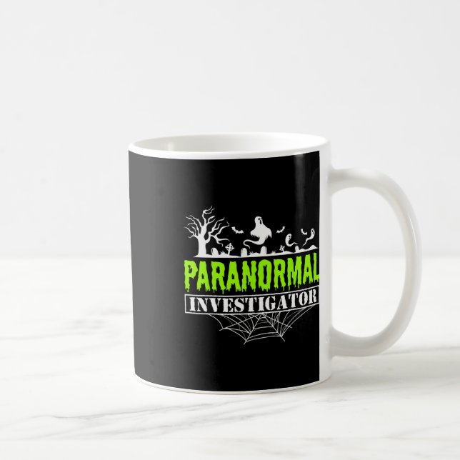 Paranormale Ermittlerin Geisterjägerjäger Kaffeetasse (Rechts)