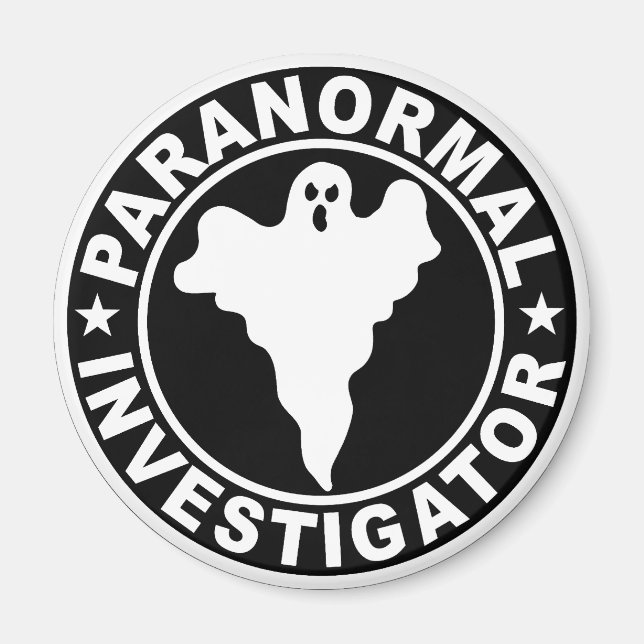 Paranormale Logos für Disziplinaruntersuchungen Magnet (Vorne)