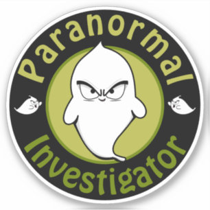 Paranormale Untersuchung Aufkleber