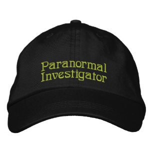 Paranormale Untersuchung Bestickte Baseballkappe