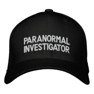 Paranormale Untersuchung Bestickte Kappe