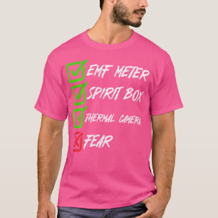 Paranormale Untersuchung EMF-Thermalkamera Geist  T-Shirt