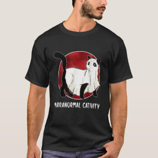 Paranormaler Aktivitäts Katzenliebhaber Gruseliger T-Shirt