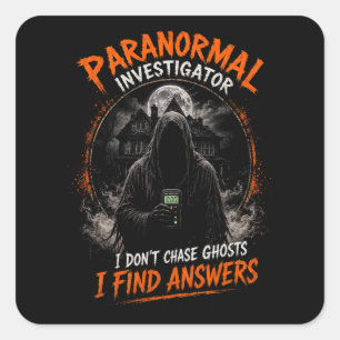 Paranormaler Ermittler Aufkleber Ich jage keine Ge
