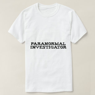 Paranormaler Ermittler Geistjagd T-Shirt