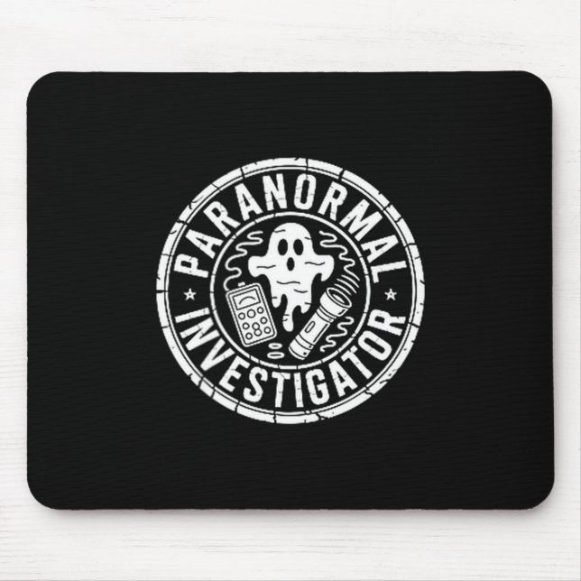 Paranormaler Ermittler Geistjäger  Mousepad (Vorne)