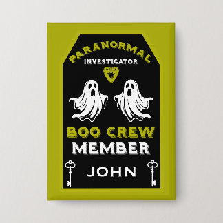 Paranormaler Ermittler Ghost Hunter Button