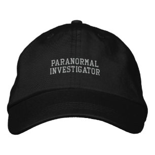 Paranormaler Ermittlerhut Bestickte Kappe