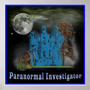 Paranormales Ermittlerposter Poster