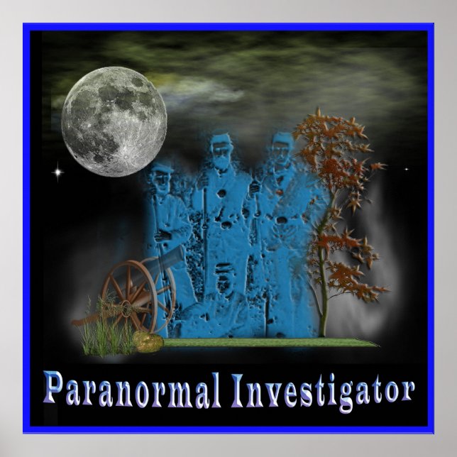 Paranormales Ermittlerposter Poster (Vorne)