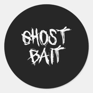 Paranormales Ermittlungsghost durch Spuk Ghost Runder Aufkleber
