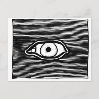 ParanormalPrints Postkarte 'allwissendes Eye