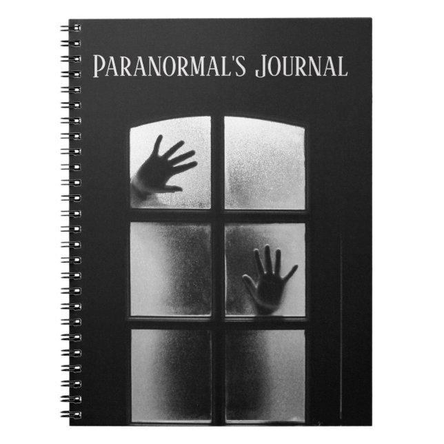 Paranormal's Journal-Notebook (80 Seiten B&W) Notizblock (Vorderseite)