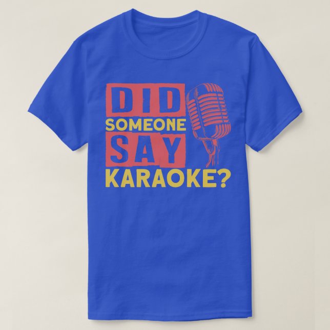 Paraoke Party singen 4 T-Shirt (Design vorne)